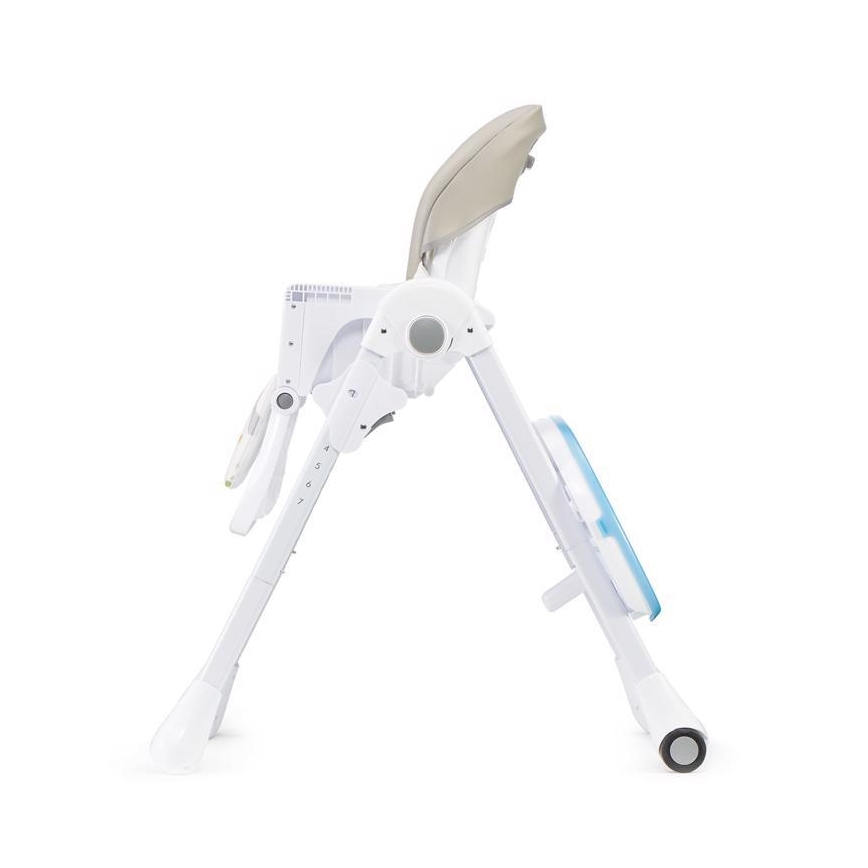 KINDERKRAFT - Cadeira infantil de refeição YUMMY bege/branco