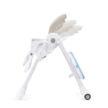 KINDERKRAFT - Cadeira infantil de refeição YUMMY bege/branco