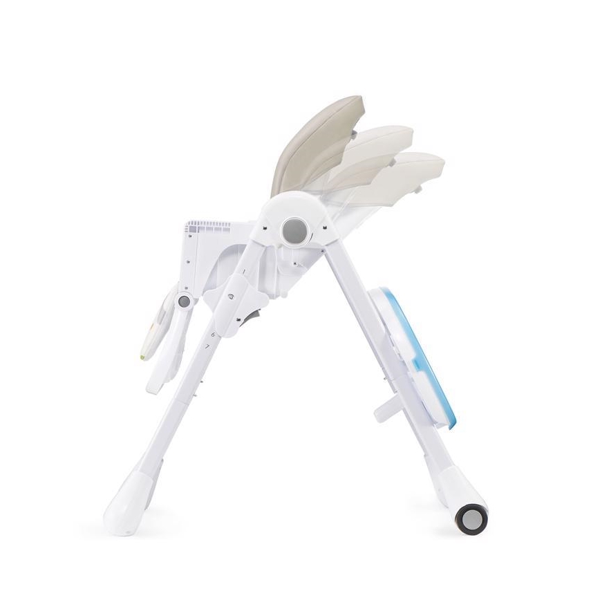 KINDERKRAFT - Cadeira infantil de refeição YUMMY bege/branco