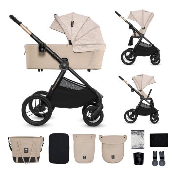 KINDERKRAFT - Carrinho combinado 2 em 1 NEA 2 Dune Whisper Bizuu