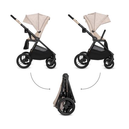 KINDERKRAFT - Carrinho combinado 2 em 1 NEA 2 Dune Whisper Bizuu