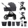 KINDERKRAFT - Carrinho de bebé combinado 2em1 NEA 2 Cinzento escuro