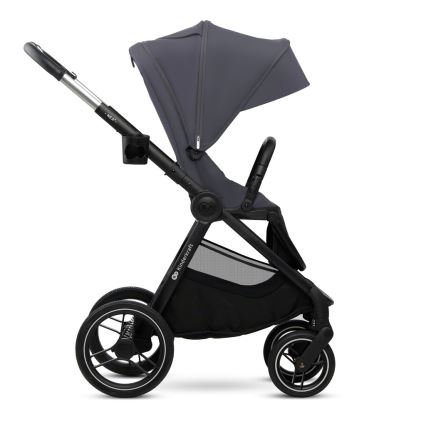 KINDERKRAFT - Carrinho de bebé combinado 2em1 NEA 2 Cinzento escuro