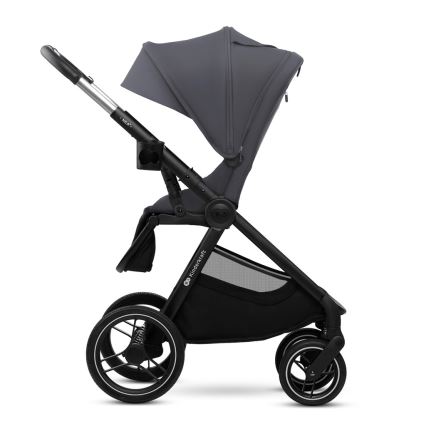 KINDERKRAFT - Carrinho de bebé combinado 2em1 NEA 2 Cinzento escuro