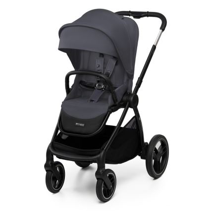 KINDERKRAFT - Carrinho de bebé combinado 2em1 NEA 2 Cinzento escuro