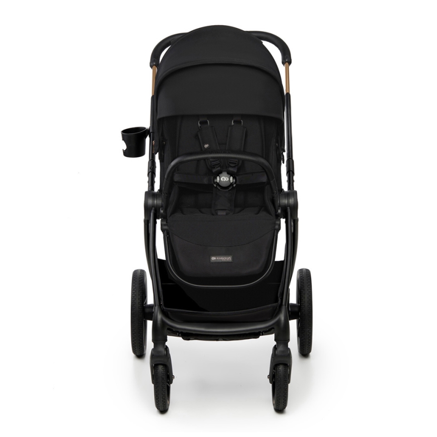 KINDERKRAFT - Carrinho de bebé combinado 2em1 NEA 2 Midnight preto