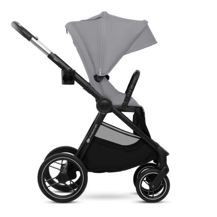 KINDERKRAFT - Carrinho de bebé combinado 2em1 NEA 2 Platinum cinzento