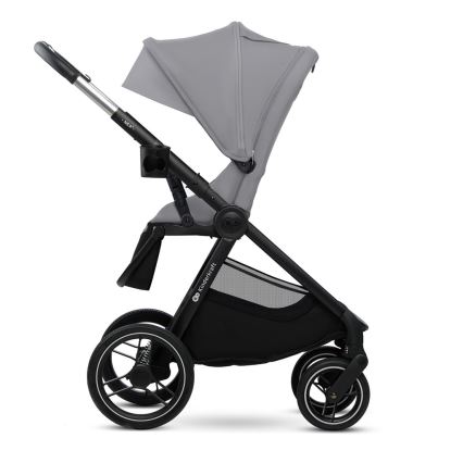 KINDERKRAFT - Carrinho de bebé combinado 2em1 NEA 2 Platinum cinzento