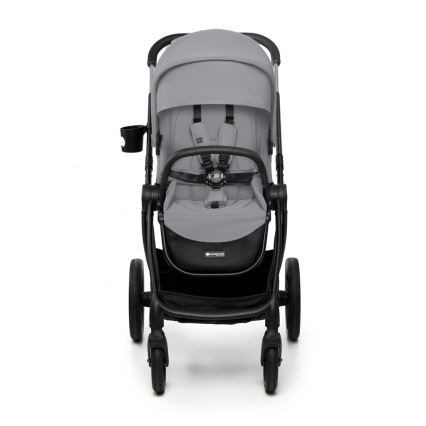 KINDERKRAFT - Carrinho de bebé combinado 2em1 NEA 2 Platinum cinzento