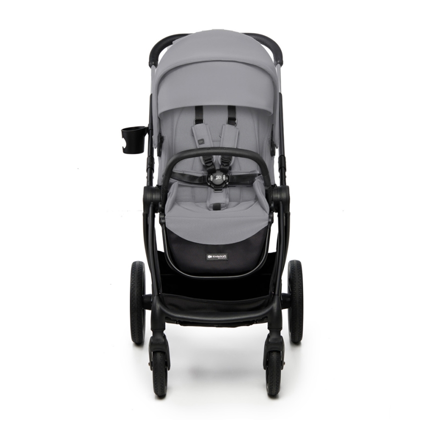 KINDERKRAFT - Carrinho de bebé combinado 2em1 NEA 2 Platinum cinzento