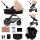 KINDERKRAFT - Carrinho de bebé combinado 3em1 MOOV 2 Sand bege + assento de automóvel MINK PRO