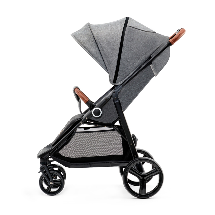 KINDERKRAFT - Carrinho de passeio GRANDE PLUS cinzento