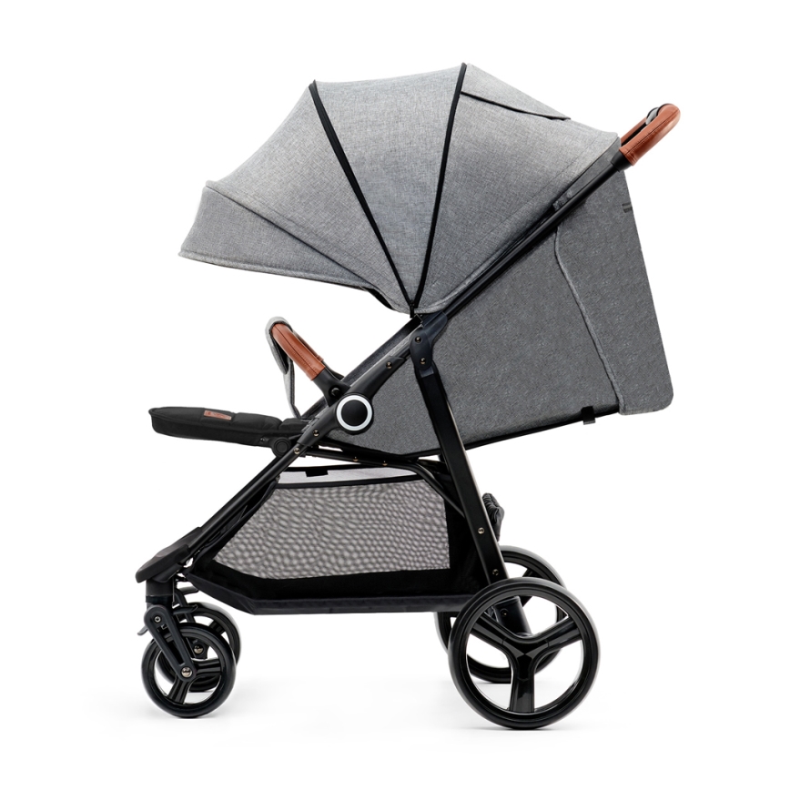 KINDERKRAFT - Carrinho de passeio GRANDE PLUS cinzento