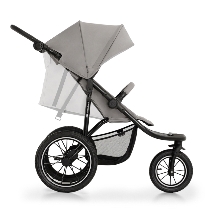 KINDERKRAFT - Carrinho de passeio HELSI2 cinzento