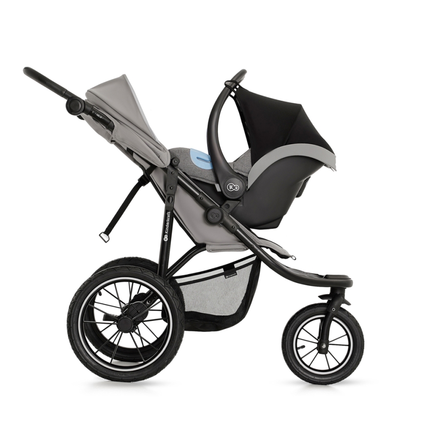 KINDERKRAFT - Carrinho de passeio HELSI2 cinzento