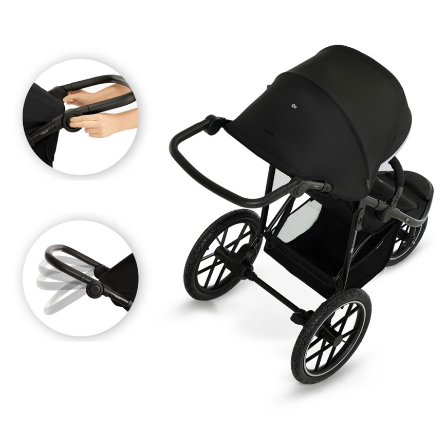 KINDERKRAFT - Carrinho de passeio HELSI2 preto
