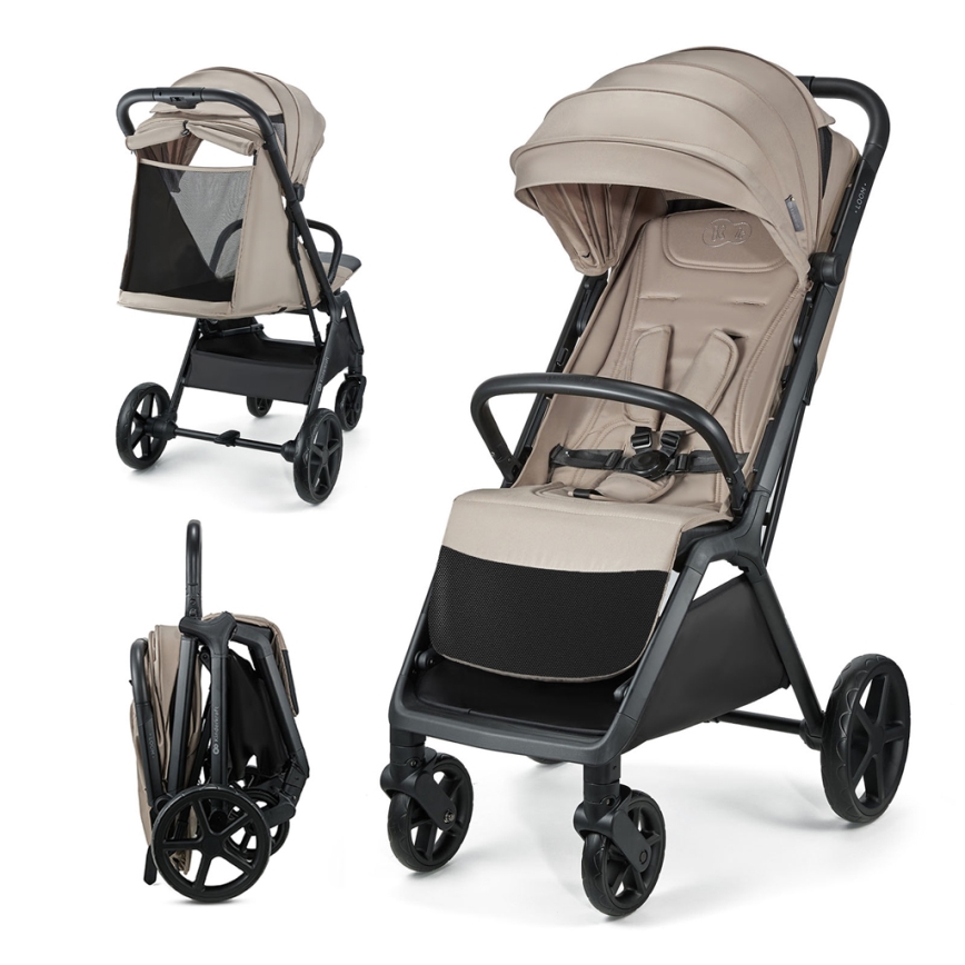 KINDERKRAFT - Carrinho de passeio LOOM bege