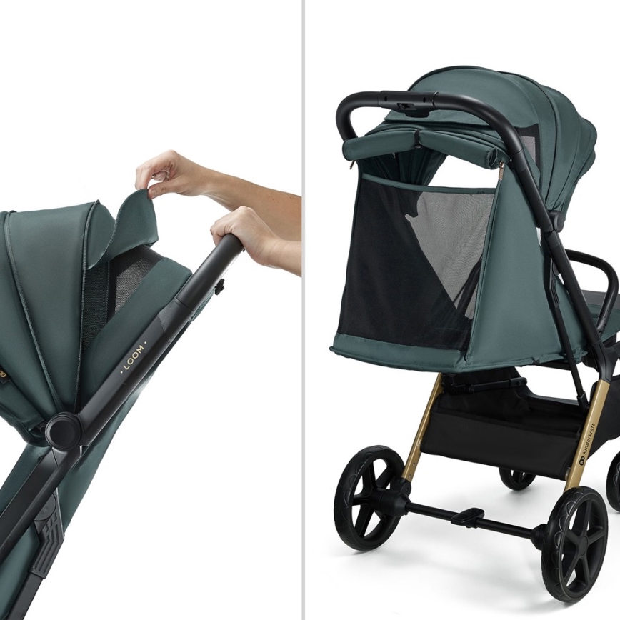 KINDERKRAFT - Carrinho de passeio LOOM verde