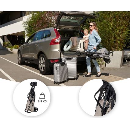 KINDERKRAFT - Carrinho de passeio TIK bege