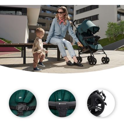KINDERKRAFT - Carrinho de passeio TIK Green floresta