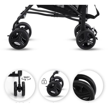 KINDERKRAFT - Carrinho de passeio TIK Green floresta