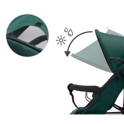 KINDERKRAFT - Carrinho de passeio TIK Green floresta