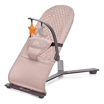 KINDERKRAFT - Espreguiçadeira para bebé MIMI rosa