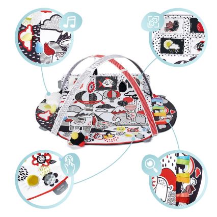 KINDERKRAFT - Manta de bebé para brincar ao 4SMART