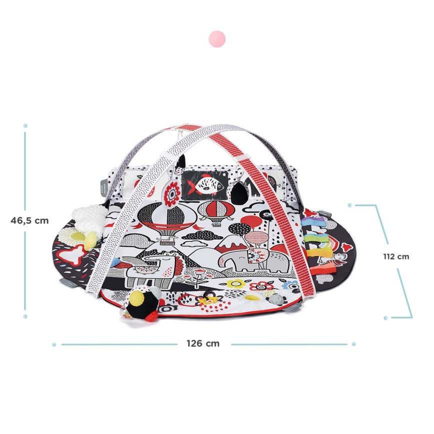 KINDERKRAFT - Manta de bebé para brincar ao 4SMART