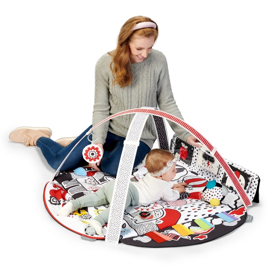 KINDERKRAFT - Manta de bebé para brincar ao 4SMART