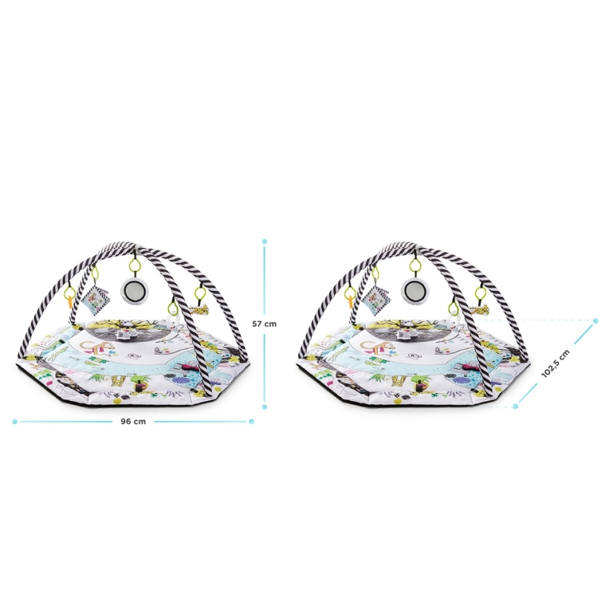 KINDERKRAFT - Manta de brincadeira infantil SMARTPLAY