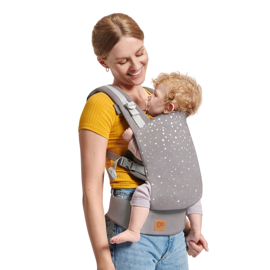 KINDERKRAFT - Porta-bebés NINO cinzento