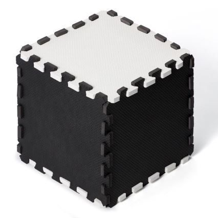 KINDERKRAFT - Puzzle de espuma LUNO 30pcs preto/branco