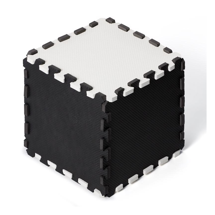 KINDERKRAFT - Puzzle de espuma LUNO 30pcs preto/branco