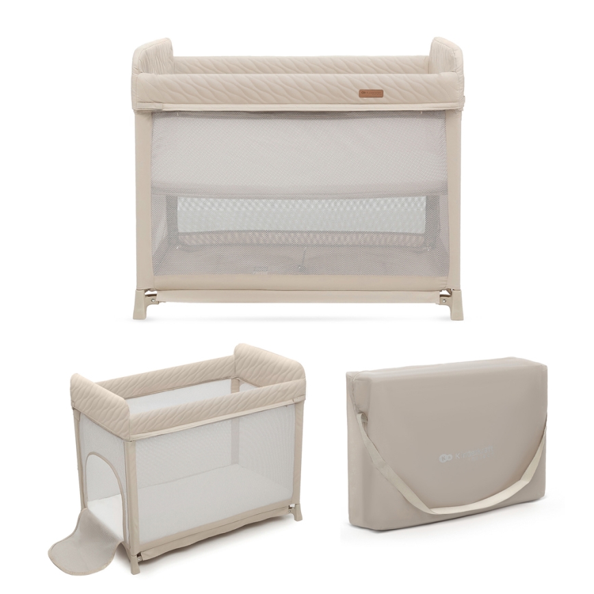 KINDERKRAFT SELECT - Berço de viagem MOON DREAM bege