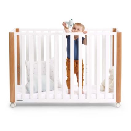 KINDERKRAFT SELECT - Berço infantil 4 em 1 KOYA Premium faia/pinho