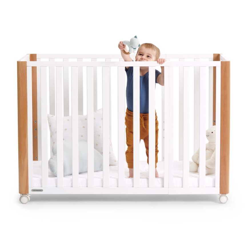 KINDERKRAFT SELECT - Berço infantil 4 em 1 KOYA Premium faia/pinho