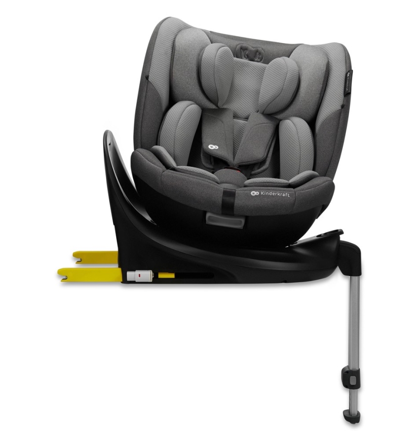KINDERKRAFT SELECT - Cadeira auto I-FIX (40-150 cm) Cool cinzento