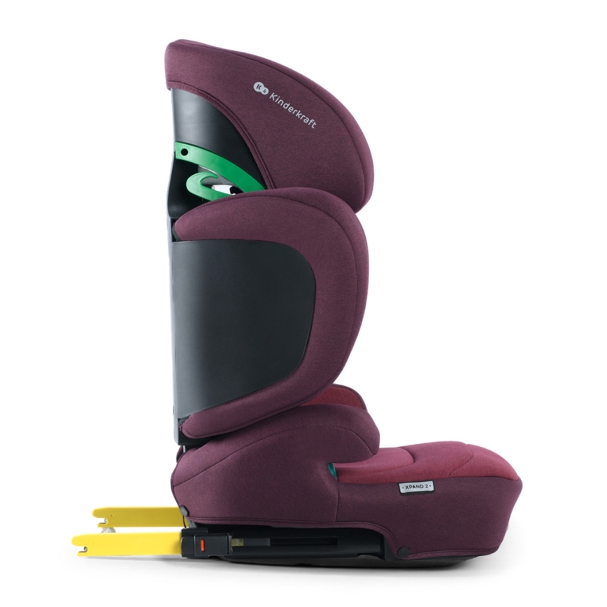 KINDERKRAFT SELECT - Cadeira auto XPAND 2 i-Tamanho (100-150 cm) Premium Cherry pearl