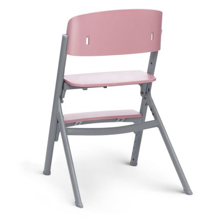 KINDERKRAFT SELECT - Cadeira de refeição para criança 3em1 LIVY Premium Aster rosa