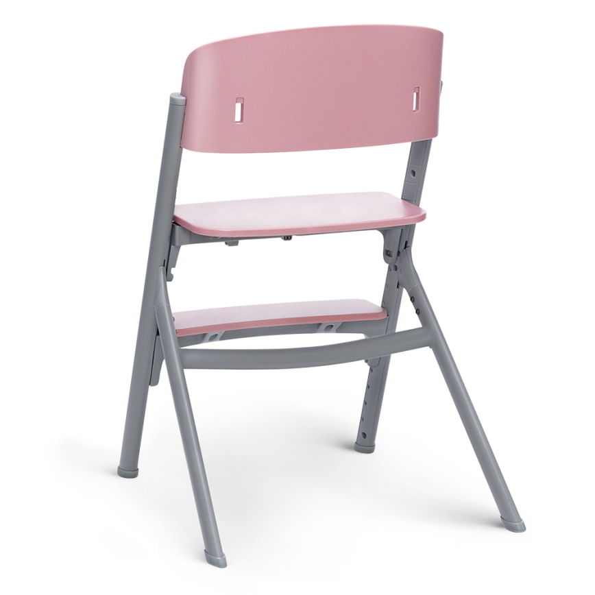 KINDERKRAFT SELECT - Cadeira de refeição para criança 3em1 LIVY Premium Aster rosa