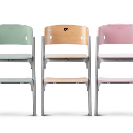 KINDERKRAFT SELECT - Cadeira de refeição para criança 3em1 LIVY Premium Aster rosa