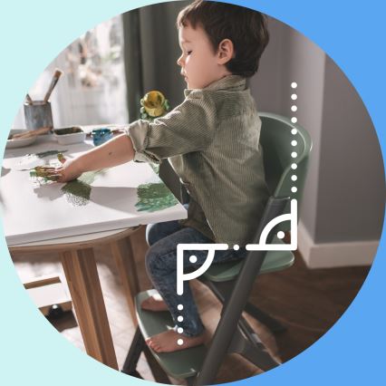 KINDERKRAFT SELECT - Cadeira de refeição para criança 3em1 LIVY Premium Olive verde + espreguiçadeira CALMEE
