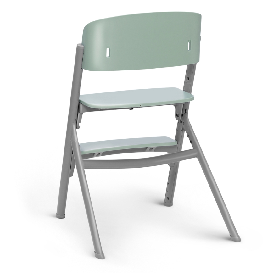 KINDERKRAFT SELECT - Cadeira de refeição para criança 3em1 LIVY Premium Olive verde + espreguiçadeira CALMEE