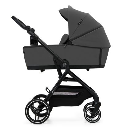 KINDERKRAFT SELECT - Carrinho de bebé combinado 2em1 YOXI Moonlight cinzento