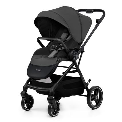 KINDERKRAFT SELECT - Carrinho de bebé combinado 2em1 YOXI Moonlight cinzento