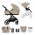 KINDERKRAFT SELECT - Carrinho de bebé combinado 2em1 YOXI Sand bege