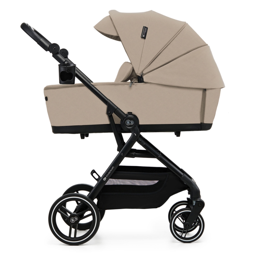 KINDERKRAFT SELECT - Carrinho de bebé combinado 2em1 YOXI Sand bege