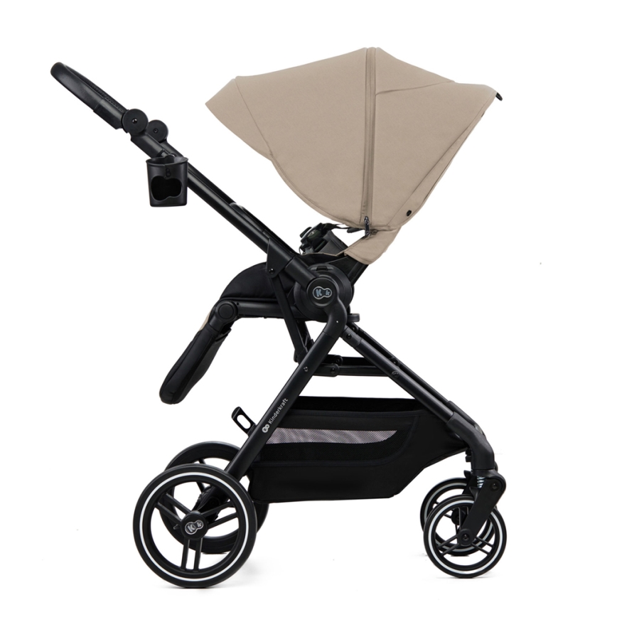 KINDERKRAFT SELECT - Carrinho de bebé combinado 2em1 YOXI Sand bege