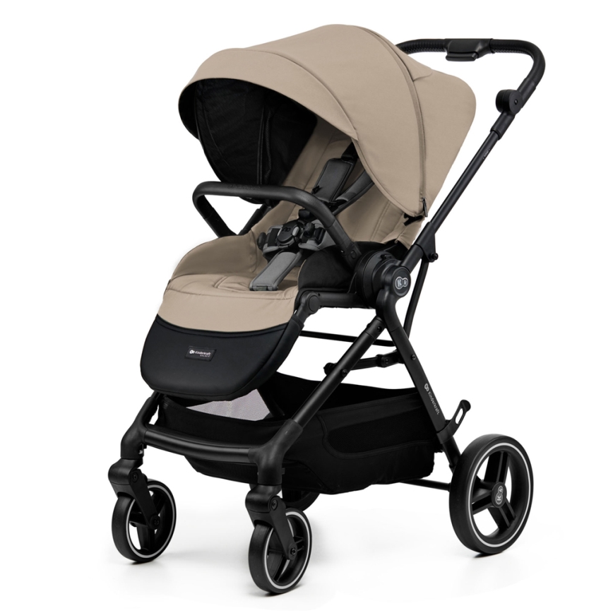 KINDERKRAFT SELECT - Carrinho de bebé combinado 2em1 YOXI Sand bege